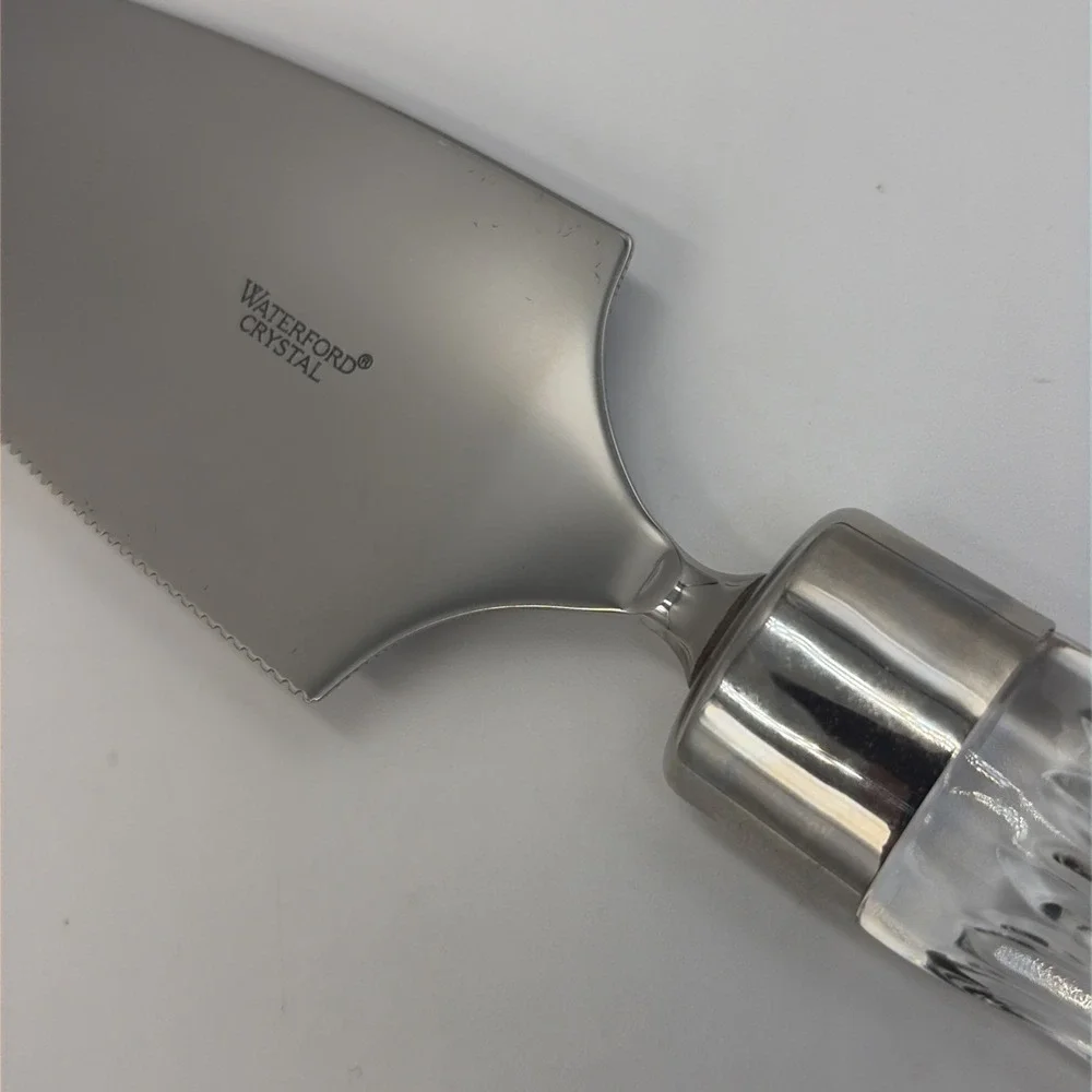 Waterford Crystal Wedding Cake Pie Server 12